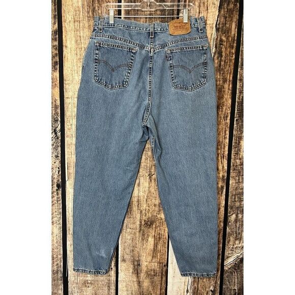 Vintage Levis 550 Jeans Women’s Size 18 S High Rise Relaxed Tapered USA - Picture 2 of 8